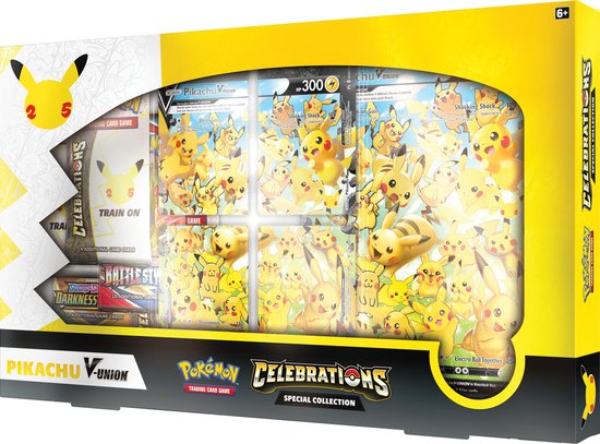 Celebrations Pikachu V Union Special Collection