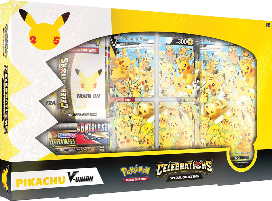 Celebrations Pikachu V Union Special Collection