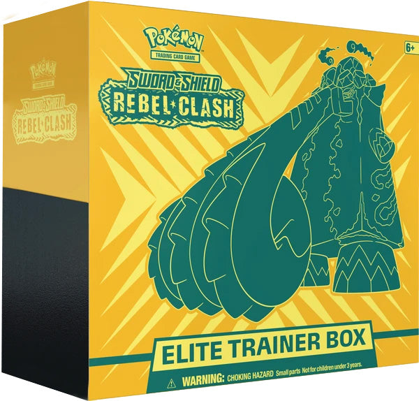 Sword & Shield Rebel Clash Elite Trainer Box