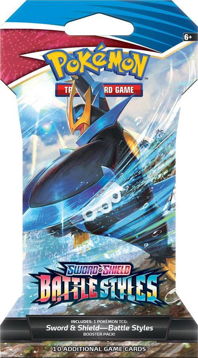 Sword & Shield Battle Styles Sleeved Booster Pack